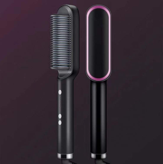 2 In 1 Hair Straightener Brush