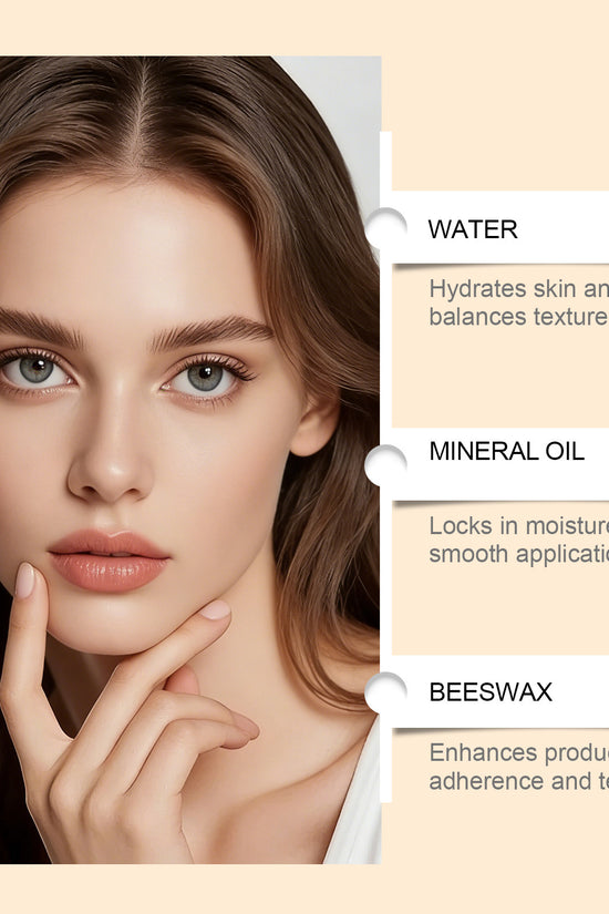 Natural Lightweight And Smooth Foundation With Sheer Finish And Graduated Buildable Coverage