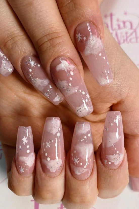 Wearing Nails Finished Soft Nails False Nails