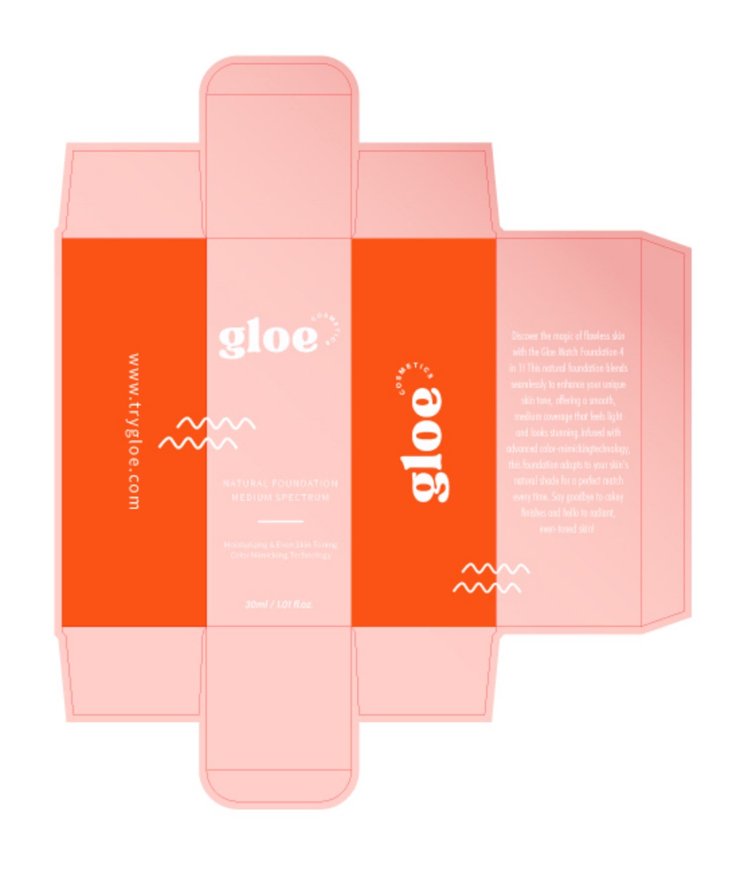 Natural Lightweight Concealer And Moisturizer Liquid Foundation