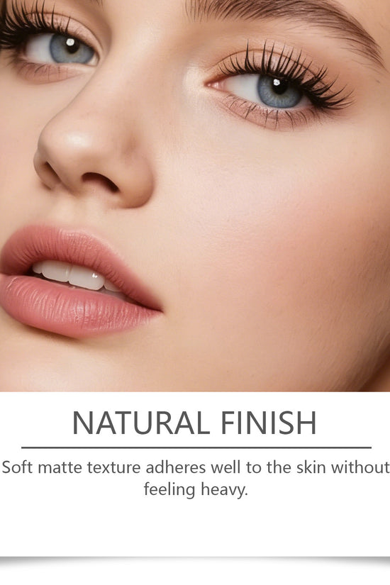 Natural Lightweight And Smooth Foundation With Sheer Finish And Graduated Buildable Coverage