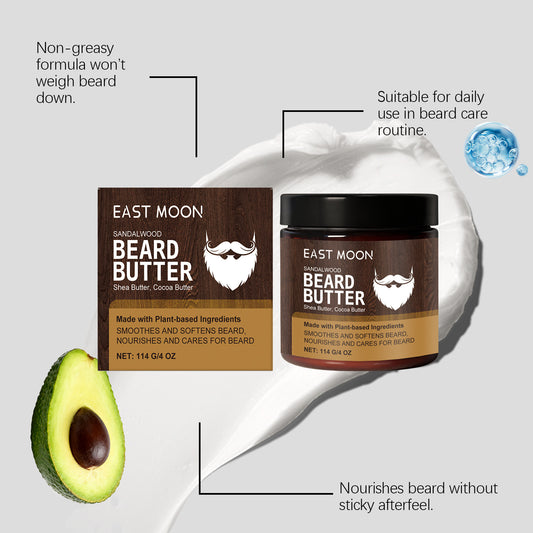 Mens Moisturizing Softening And Comforting Beard Balm
