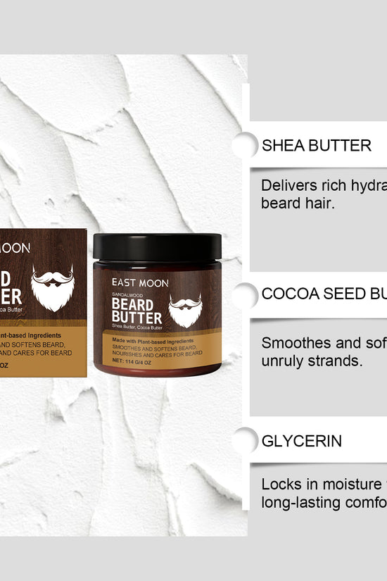 Mens Moisturizing Softening And Comforting Beard Balm