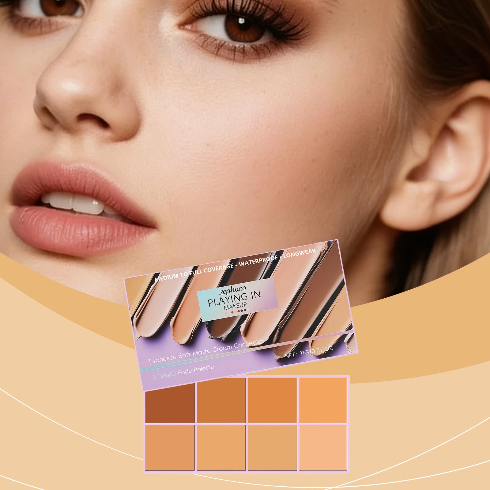 Natural Lightweight And Smooth Foundation With Sheer Finish And Graduated Buildable Coverage