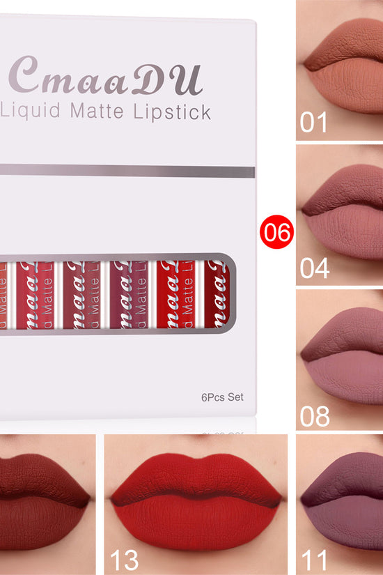 Matte Non-stick Waterproof Lipstick Set
