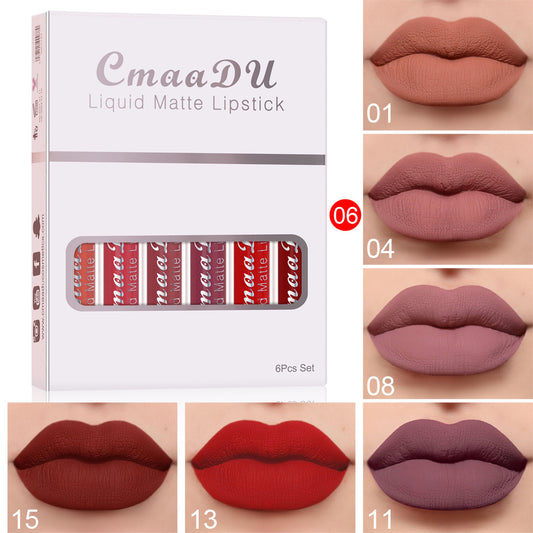 Matte Non-stick Waterproof Lipstick Set